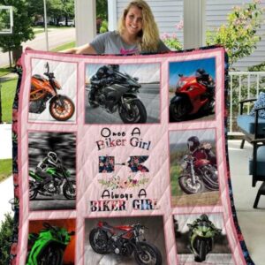 Biker Kwsk Quilt Blanket Beeq5018  Quilt